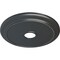 Ekena Millwork Crendon Ceiling Medallion (Fits Canopies up to 4 3/8"), 24 1/8"OD x 4 3/8"ID x 2 1/4"P, Pewter CM24CRPES - alternate 4
